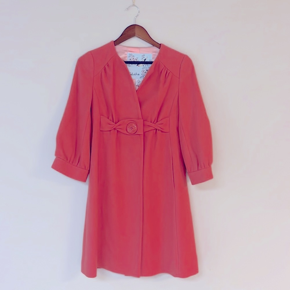 Anthropologie Tabitha Wool Blend Coat